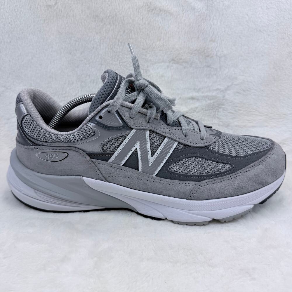 New Balance Made in USA 990v6 Mens Sneakers Gray Castlerock Size 11.5 Cushioned